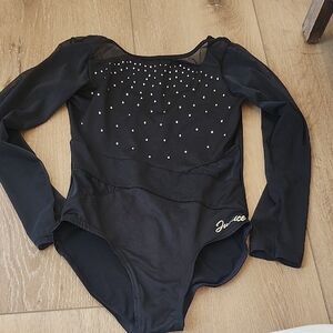 Justice Long Sleeve Leotard, Girls Medium 10